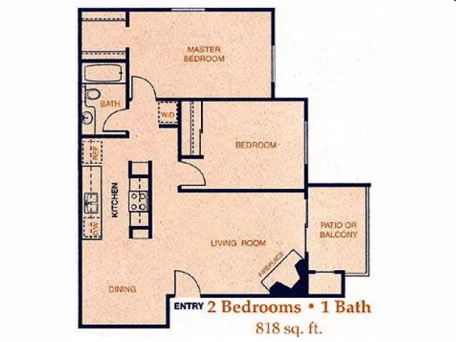 Unit 2815-207 201 floor plan